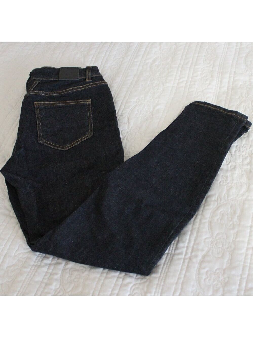 Closed Denim Italy Womens Baker 1821 Skinny Dark Wash Jeans Size 27